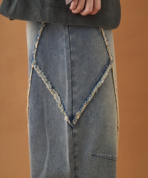 PLAN To(プラントゥ)の「Balloon Wide Flare Vintage Denim / バルーンワイドフレアヴィンテージデニム(デニムパンツ・メンズ・ブラック/ブルー・LARGE/MEDIUM/SMALL)」の22枚目の写真