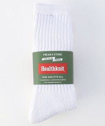Healthknit | ｼﾝｶｰWHITEｸﾙｰ丈(25.0-27.0cm対応)(ソックス/靴下)