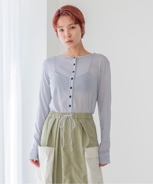 sneeuw | 2wayシアーカーディガン(カーディガン/ボレロ)