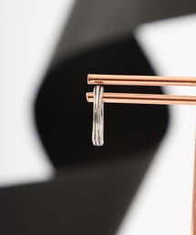 Diliraba（ディリラバ）の「Diliraba フープピアス 片耳 リングピアス 金属アレルギー対応 ステンレス ユニセックス 男女兼用（ピアス（片耳用））」