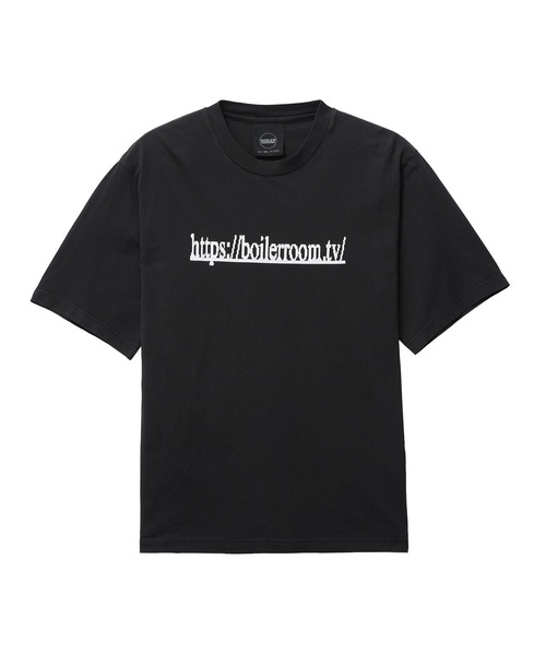 styles(スタイルス)の「BOILER ROOM BOILER ROOM TV LOGO SS25SS08(Tシャツ/カットソー・メンズ・ブラック・M/S)」の1枚目の写真