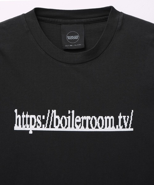 styles(スタイルス)の「BOILER ROOM BOILER ROOM TV LOGO SS25SS08(Tシャツ/カットソー・メンズ・ブラック・M/S)」の3枚目の写真