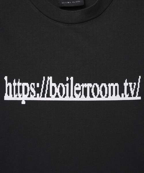 styles(スタイルス)の「BOILER ROOM BOILER ROOM TV LOGO SS25SS08(Tシャツ/カットソー・メンズ・ブラック・M/S)」の4枚目の写真