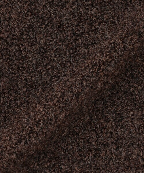 MACKINTOSH PHILOSOPHY（ﾏｯｷﾝﾄｯｼｭ ﾌｨﾛｿﾌｨｰ）の「GREY LABEL ブークレカーディガン（カーディガン/ボレロ・レディース・ブラウン系その他5/ブラック・2/6）」の11枚目の写真