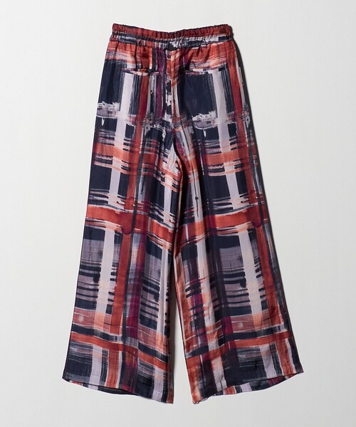 SACRA（サクラ）の「＜SACRA＞ブラッシュ プリント パンツ（その他パンツ・レディース・ネイビー・38/36）」の2枚目の写真