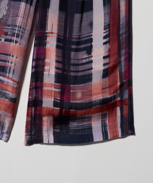 SACRA（サクラ）の「＜SACRA＞ブラッシュ プリント パンツ（その他パンツ・レディース・ネイビー・38/36）」の7枚目の写真