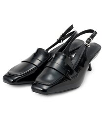 Mi-je（ミジェ）の「ローファー風ストラップミュール【韓国ファッション】（パンプス）」