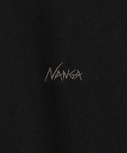 NANGA（ナンガ）の「NANGA/ナンガ DRY MIX TERRY CREW SWEAT（スウェット・メンズ・オフホワイト/ブラック・MEDIUM/LARGE/X-LARGE/SMALL）」の5枚目の写真