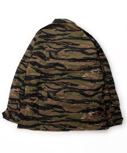 PROPPER(プロッパー)の「PROPPER BDU COAT(ミリタリージャケット・メンズ・タイガーカモ/ウッドランド/ブラック・LARGE/MEDIUM)」の4枚目の写真