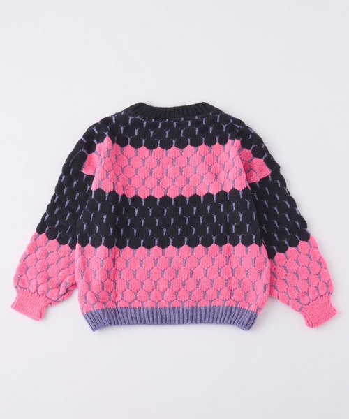 forksy.】【Cara & The Sky】MARISSA カラフルドットローゲージニット
