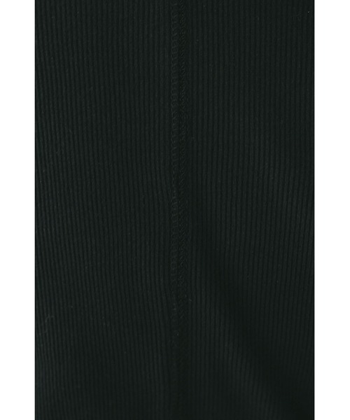 STYLEMIXER（スタイルミキサー）の「ヘムラウンドリブトップ（Tシャツ/カットソー・レディース・杢グレー/アイボリー/ブラック・FREE）」の13枚目の写真