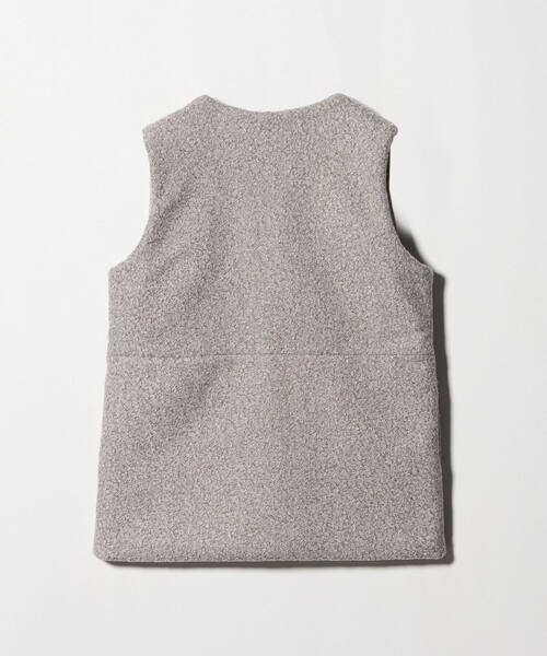 A DAY IN THE LIFE UNITED ARROWS(アデイインザライフユナイテッドアローズ)の「カールメルトン キーネックベスト <A DAY IN THE LIFE>(ベスト・レディース・ダークグリーン/ナチュラル/ブラック・FREE)」の6枚目の写真