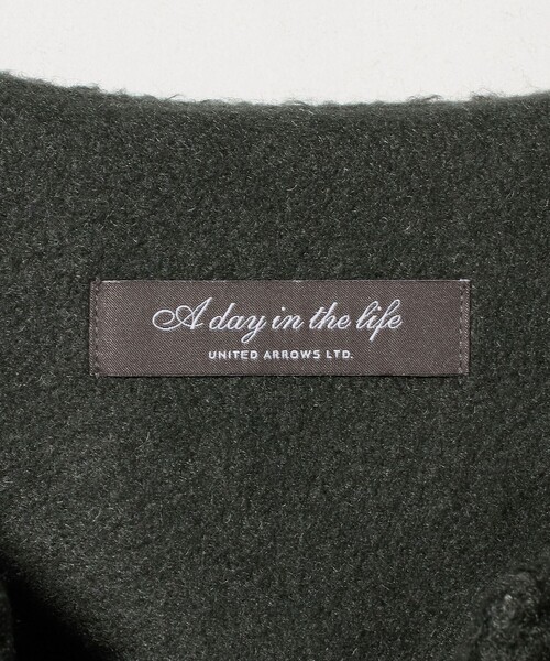 A DAY IN THE LIFE UNITED ARROWS(アデイインザライフユナイテッドアローズ)の「カールメルトン キーネックベスト <A DAY IN THE LIFE>(ベスト・レディース・ダークグリーン/ナチュラル/ブラック・FREE)」の14枚目の写真