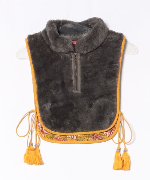 チャイハネ（チャイハネ）の「【チャイハネ】プルーアベスト（ベスト・レディース・ブラウン/ベージュ・FREE）」の2枚目の写真