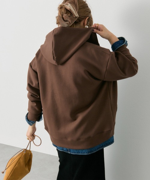 PUAL CE CIN（ピュアルセシン）の「ダンボールWジップパーカー