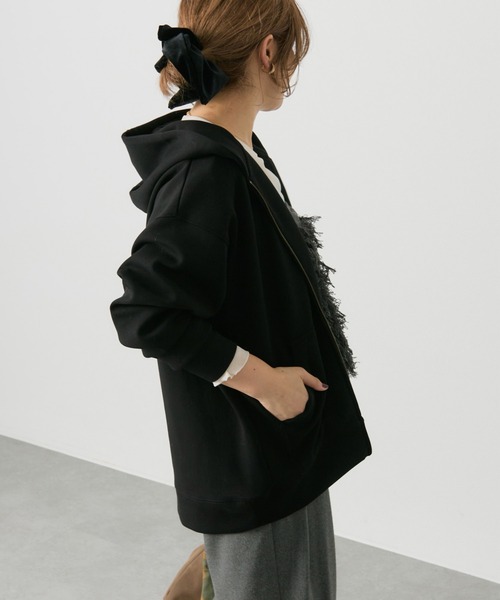 美品＠noricorico102企画ダンボールWジップパーカーブラック完売品 noricorico102企画】ダンボールWジップパーカー（パーカー