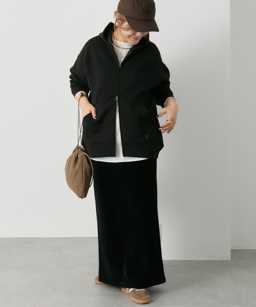 美品＠noricorico102企画ダンボールWジップパーカーブラック完売品 noricorico102企画】ダンボールWジップパーカー（パーカー