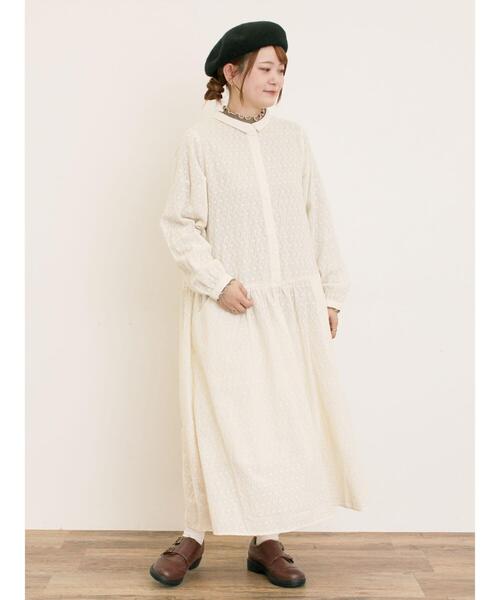 ◎刺繍ワンピース（ワンピース）｜Samansa Mos2（サマンサ モスモス