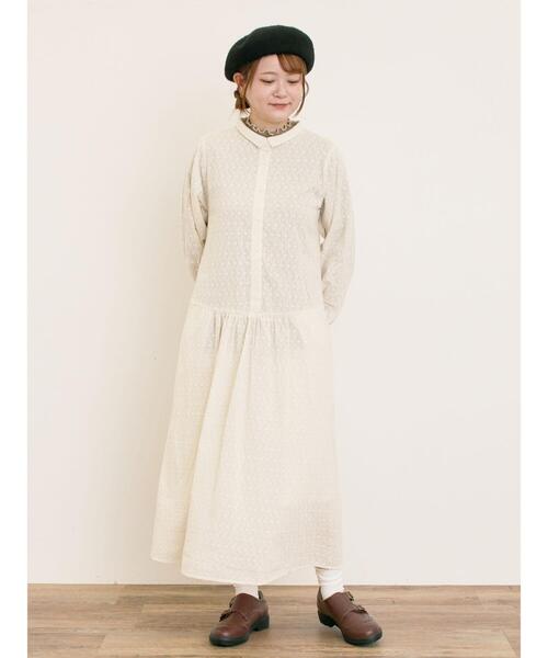 ◎刺繍ワンピース（ワンピース）｜Samansa Mos2（サマンサ モスモス