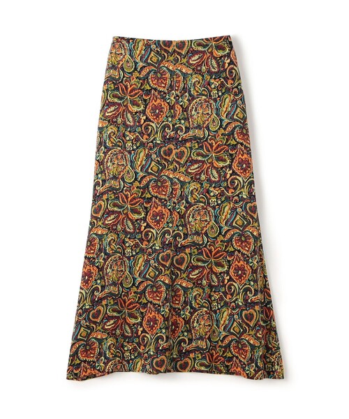 ♪新品　SOULEIADO　ソレイアード　バイヤスナロースカート　イエロー系 99663232_152_d_500.jpg