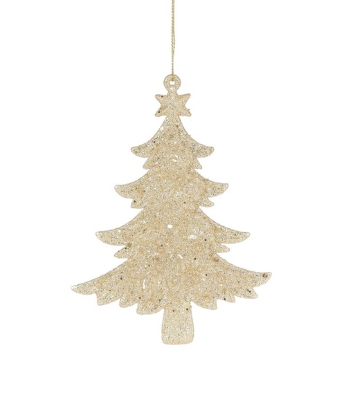 セール】グリッターツリーオーナメント[GOLD]A / 583443（インテリア