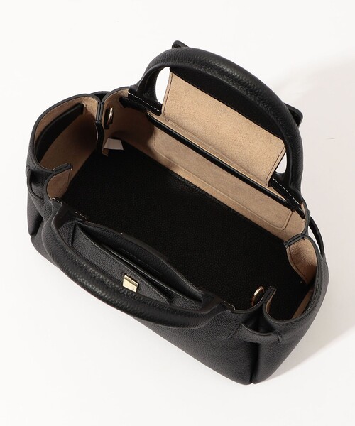 TOMORROWLAND （トゥモローランド）の「PUNTI. MIRROR ハンドバッグ（ハンドバッグ・レディース・ベージュ/ブラック・FREE）」の5枚目の写真