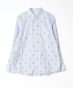 ブランド古着】オーブ柄ストライプシャツ（シャツ/ブラウス