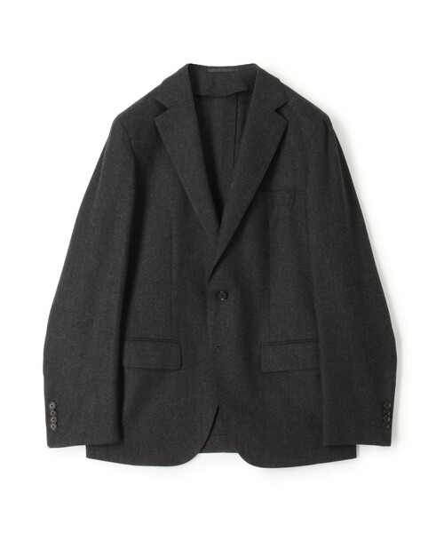 TOMORROWLAND （トゥモローランド）の「ウールナチュラルストレッチ シングルブレステッド 2Bジャケット DRAGO（テーラードジャケット・メンズ・ネイビー/ブラウン系その他/チャコールグレー・48/54/52/50/46/44/42）」の2枚目の写真