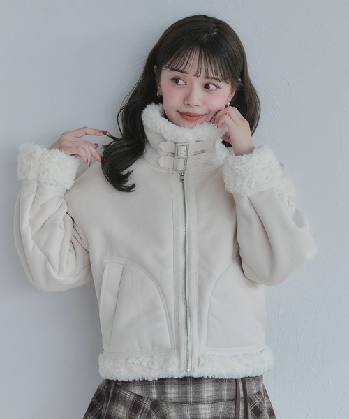 2way fur mouton coat / 2way ファームートンコート（ムートンコート 