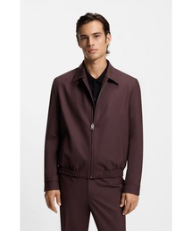 HUGO（ヒューゴ）の「スリムフィットジャケット ウールブレンド ポプリン（その他アウター）」