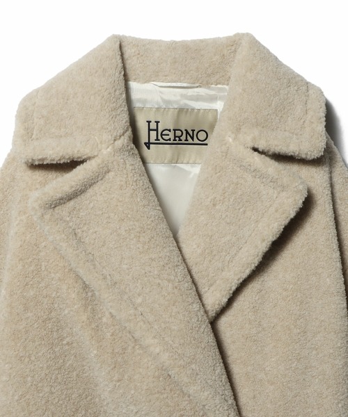 HERNO / MELANGE TEDDY ダブルコート（その他アウター）｜HERNO
