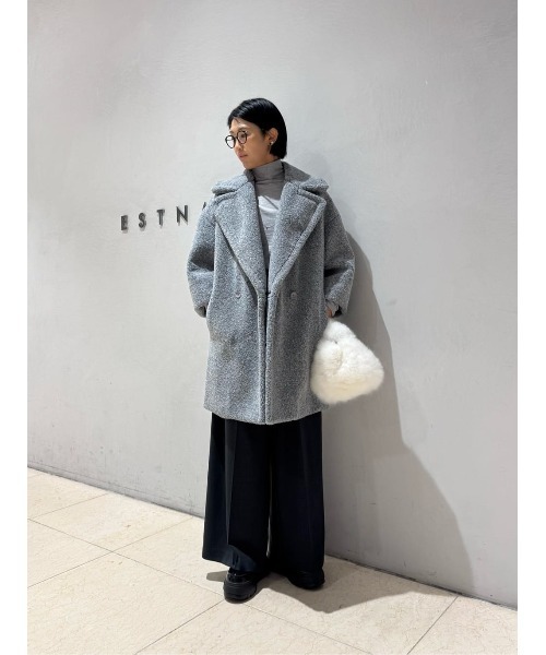 HERNO / MELANGE TEDDY ダブルコート（その他アウター）｜HERNO