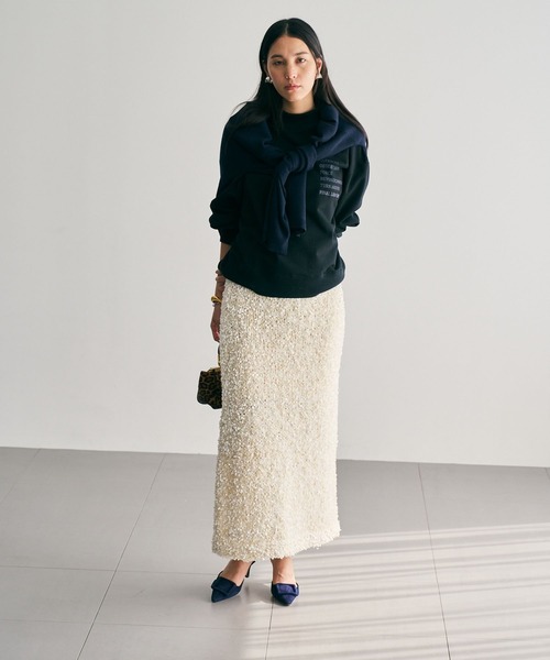 Chaos(カオス)の「Chaos(カオス)/ ◆WHY NOT NOW◆パークスウェット(スウェット・レディース・ホワイト/ブラック・FREE)」の22枚目の写真