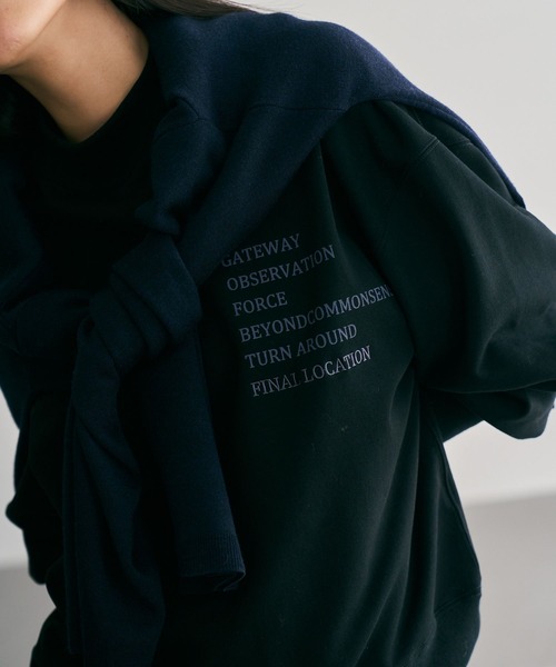 Chaos(カオス)の「Chaos(カオス)/ ◆WHY NOT NOW◆パークスウェット(スウェット・レディース・ホワイト/ブラック・FREE)」の18枚目の写真