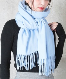 ストール/ショール（ブルー・ネイビー/青色系・無地）ファッション通販