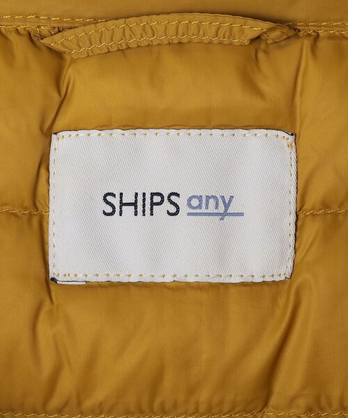 SHIPS any(シップス エニィ)の「【WEB限定】SHIPS any:〈撥水〉ナイロン スマート ライト ダウン パーカー◇(ダウンジャケット/コート・メンズ・イエロー/ブラック・MEDIUM/LARGE/X-LARGE)」の20枚目の写真