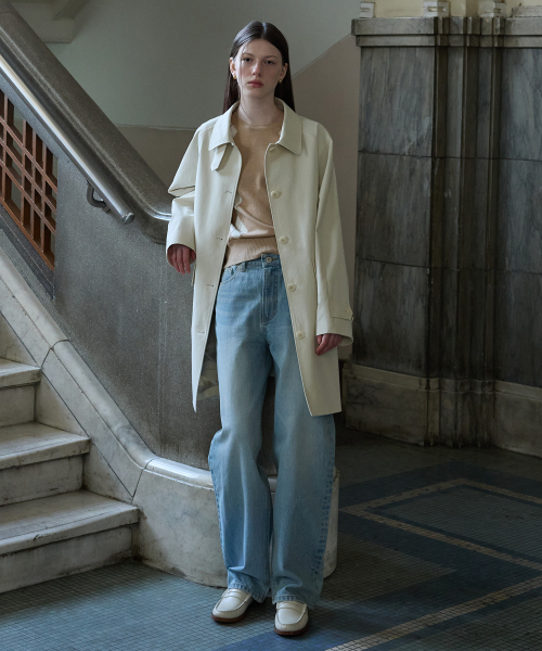 TTUDEMENT(トュードメント)の「LOOSE FIT DENIM PANTS LIGHT BLUE(デニムパンツ・レディース・その他・SMALL/MEDIUM/LARGE)」の5枚目の写真