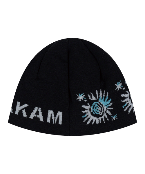 AAKAM(アーカム)の「Small Sun Jacquard Beanie (Black)(ニットキャップ/ビーニー・レディース・その他・FREE)」の2枚目の写真