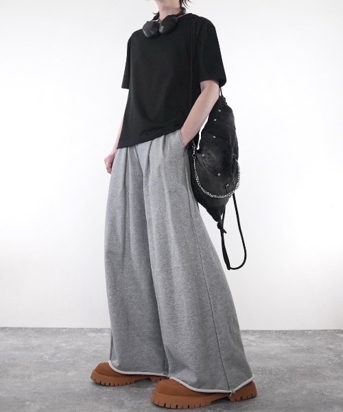 ADRER（アドラー）の「Chain Denim Knapsack / チェーンデニムナップサック（バックパック/リュック・メンズ・ブラック・FREE）」の3枚目の写真