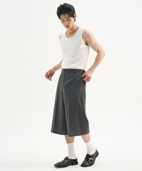 TRIP LE SENS（トリップ ル センス）の「カスタムワイドバミューダパンツ_ネイビー（その他パンツ・メンズ・その他・MEDIUM/LARGE/SMALL）」の4枚目の写真