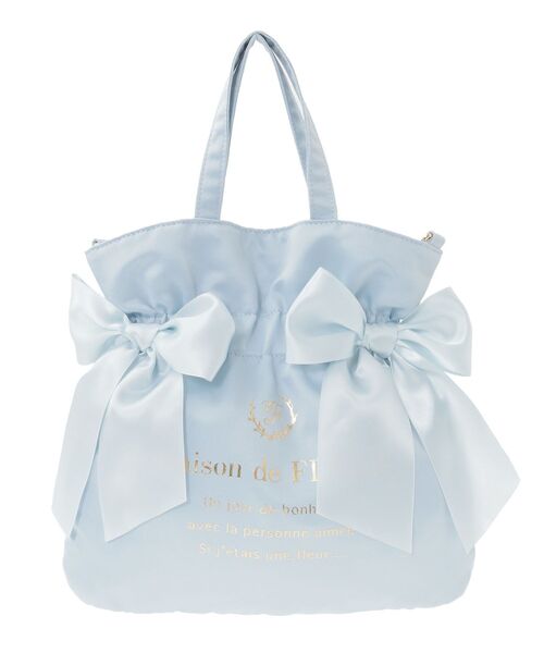 クリアダブルリボン2Wayトート（トートバッグ）｜Maison de FLEUR