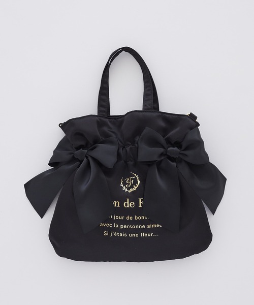 予約】クリアダブルリボン2Wayトート（トートバッグ）｜Maison de