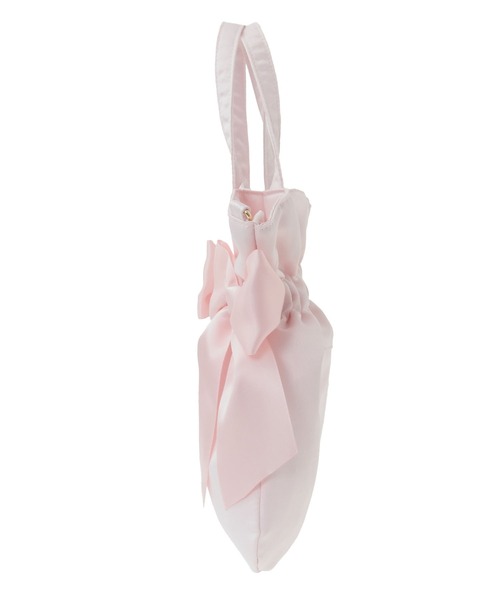 Maison de FLEUR(メゾンドフルール)の「クリアダブルリボン2Wayトート(トートバッグ・レディース・アイボリー/ブラック/ブルー/ピンク/レッド・FREE)」の12枚目の写真