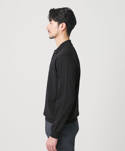 BEAUTY&YOUTH UNITED ARROWS(ビューティーアンドユースユナイテッドアローズ)の「【WEB限定 WARDROBE SMART】KOUKIN ハイゲージ ニット ポロシャツ【抗菌・防臭】(ニット/セーター・メンズ・ネイビー/ナチュラル/ブラック・S/M/L/XL)」の14枚目の写真