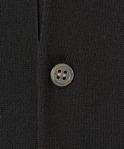 BEAUTY&YOUTH UNITED ARROWS(ビューティーアンドユースユナイテッドアローズ)の「【WEB限定 WARDROBE SMART】KOUKIN ハイゲージ ニット ポロシャツ【抗菌・防臭】(ニット/セーター・メンズ・ネイビー/ナチュラル/ブラック・S/M/L/XL)」の19枚目の写真