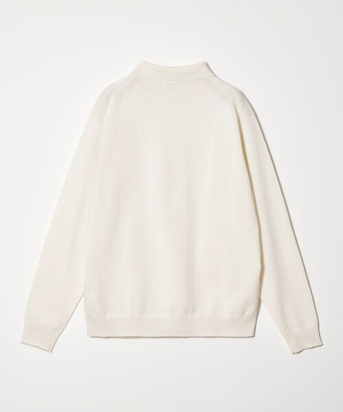 WEB限定 WARDROBE SMART】KOUKIN ハイゲージ ニット ポロシャツ【抗菌