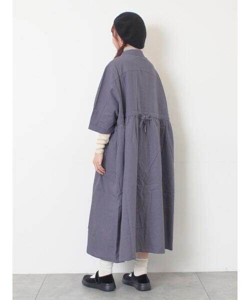 ちゃーりー レア❗️90s Vintage ドルマンスリーブ オールインワン セール】【S/Mサイズ】ドルマンスリーブギャザーワンピース