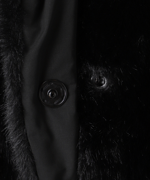 collection PRIVEE?(コレクションプリヴェ)の「【COLLECTION PRIVEE?】 WOMAN ECO-SHEARLING JA:ジャケット(その他アウター・レディース・ブラック・44/42)」の14枚目の写真