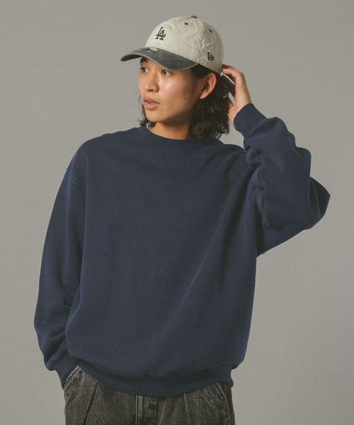 RAGEBLUE(レイジブルー)の「ピグメント加工/ダンボールスウェット(スウェット・メンズ・ネイビー/ダークグレー/グレー・MEDIUM/LARGE)」の3枚目の写真
