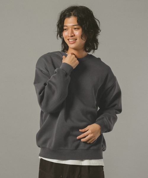 RAGEBLUE(レイジブルー)の「ピグメント加工/ダンボールスウェット(スウェット・メンズ・ネイビー/ダークグレー/グレー・MEDIUM/LARGE)」の20枚目の写真